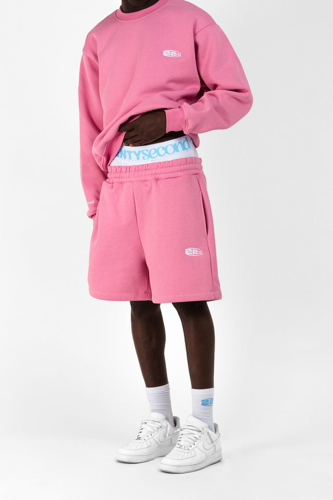 Sweat bermuda shorts with 22ND