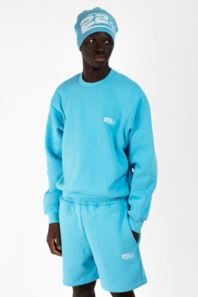Crewneck Sweatshirt with Boxy Fit