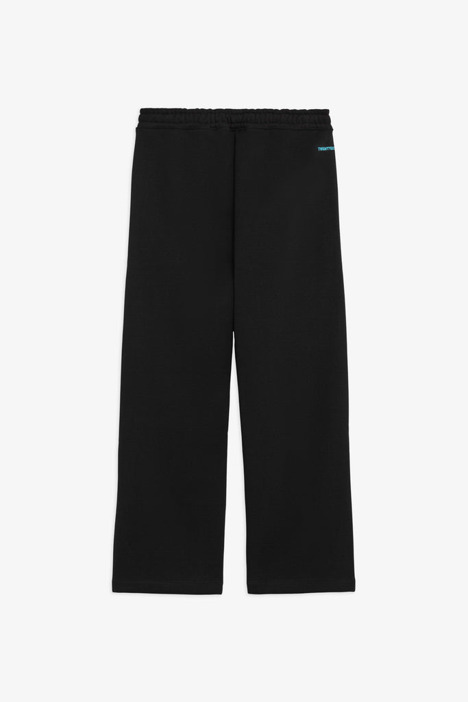 Jogger in felpa Open Leg  con cintura elasticizzata