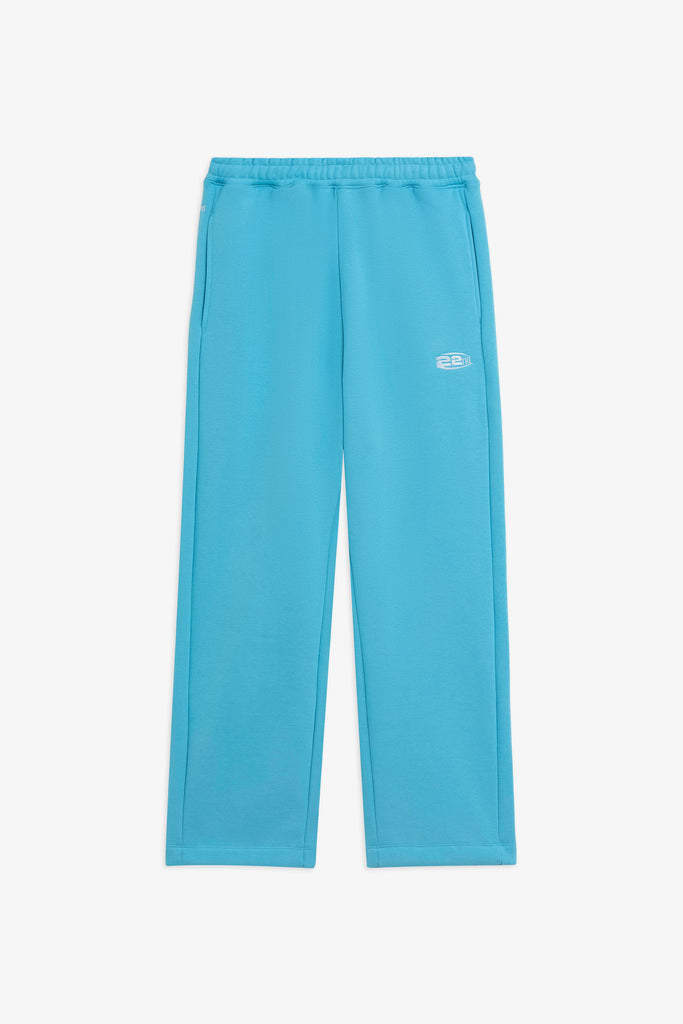 Jogger in felpa Open Leg  con cintura elasticizzata