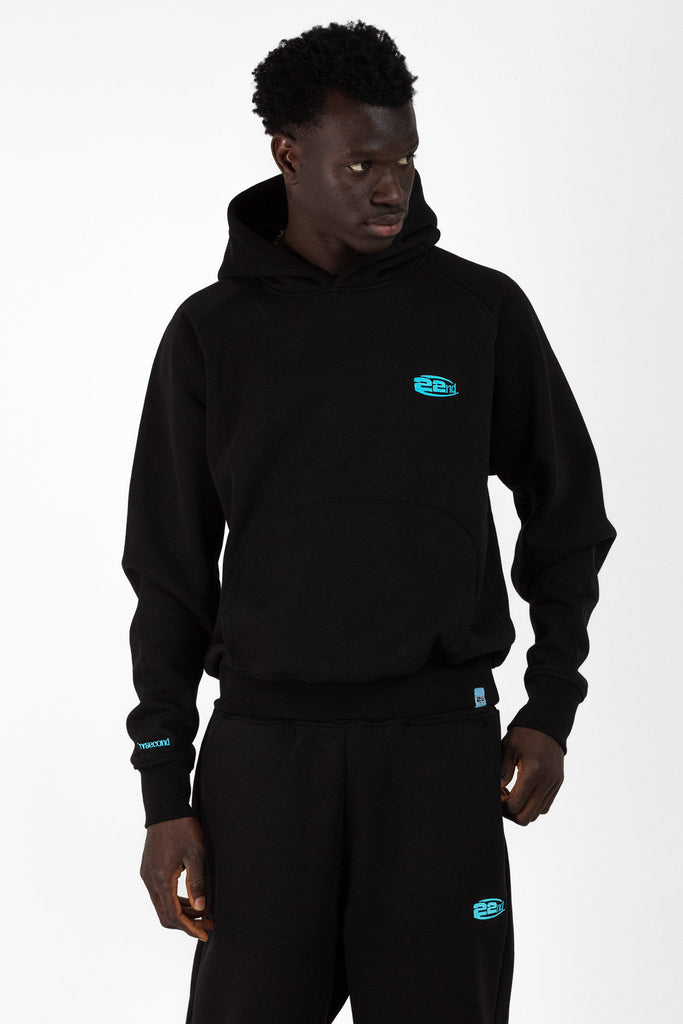 Felpa con Cappuccio Raglan Boxy Fit