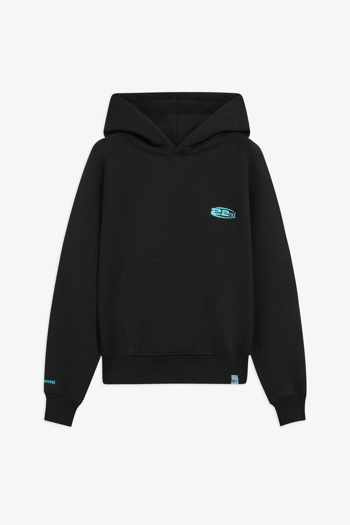Felpa con Cappuccio Raglan Boxy Fit