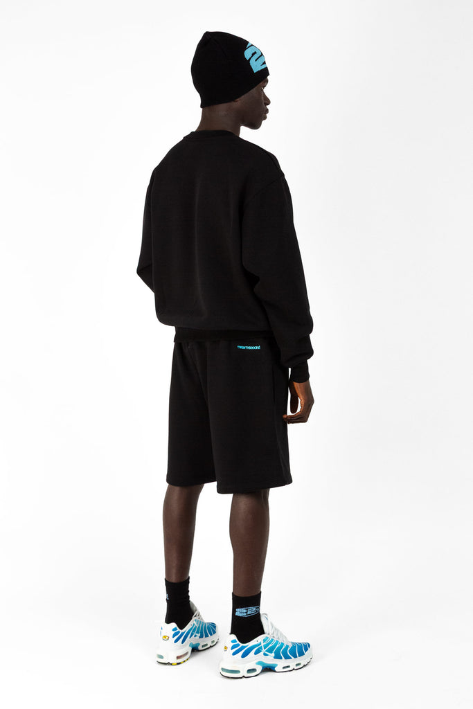 Crewneck Sweatshirt with Boxy Fit