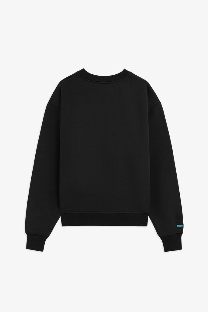 Crewneck Sweatshirt with Boxy Fit