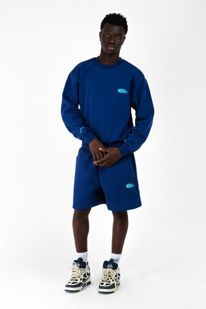 Felpa girocollo boxy fit