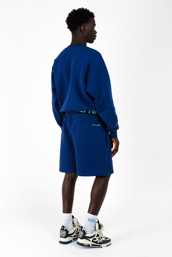 Felpa girocollo boxy fit