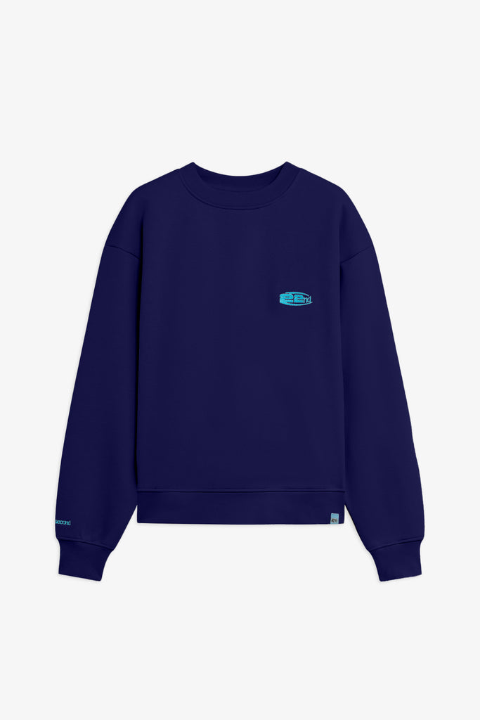 Felpa girocollo boxy fit