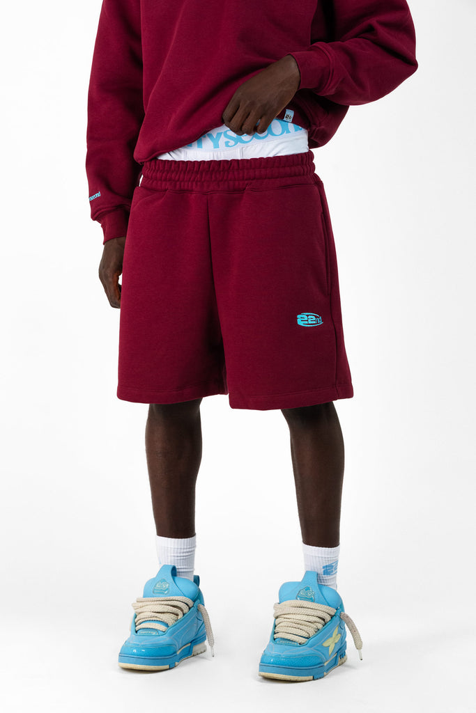 Sweat bermuda shorts with 22ND 