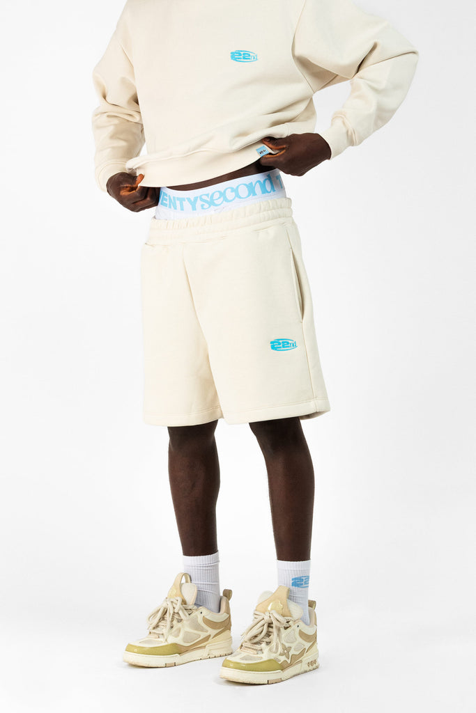 Sweat bermuda shorts with 22ND 