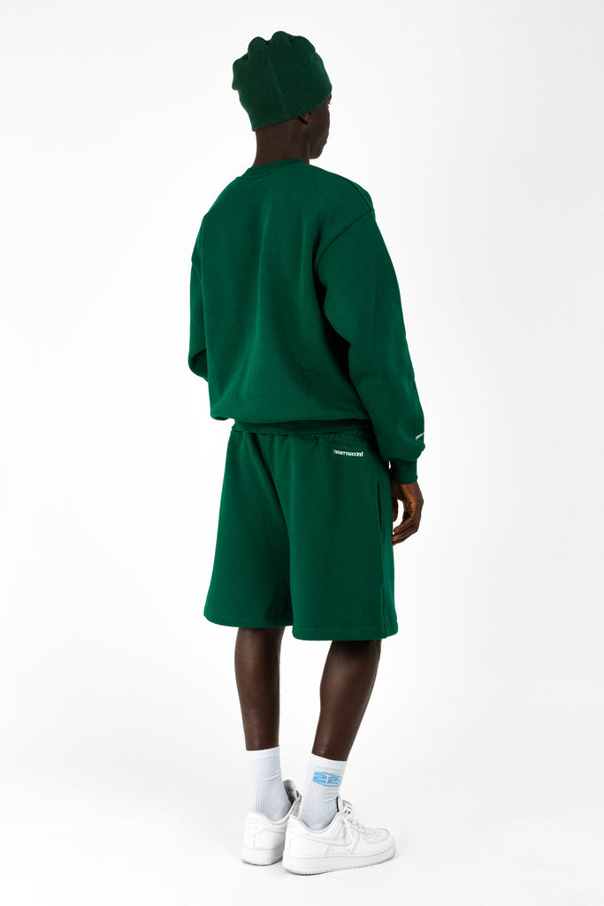 Felpa girocollo boxy fit