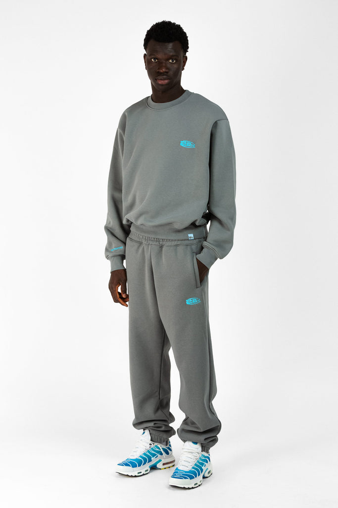 Crewneck Sweatshirt with Boxy Fit