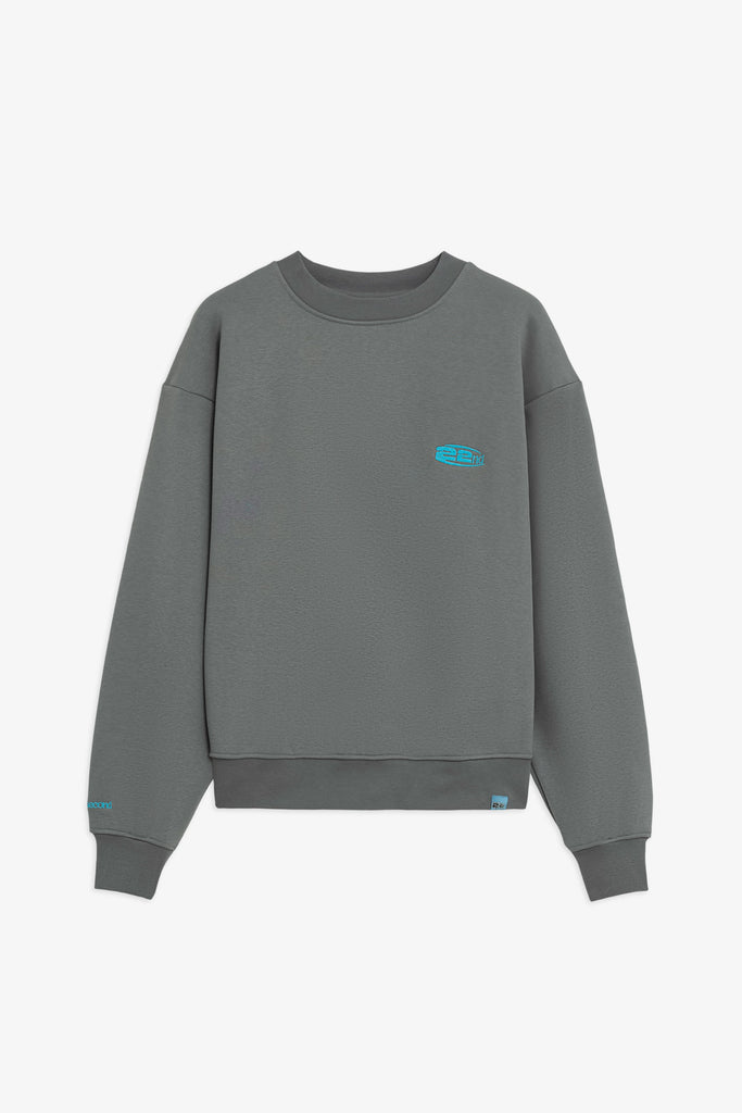 Crewneck Sweatshirt with Boxy Fit