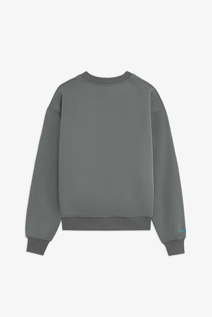 Crewneck Sweatshirt with Boxy Fit