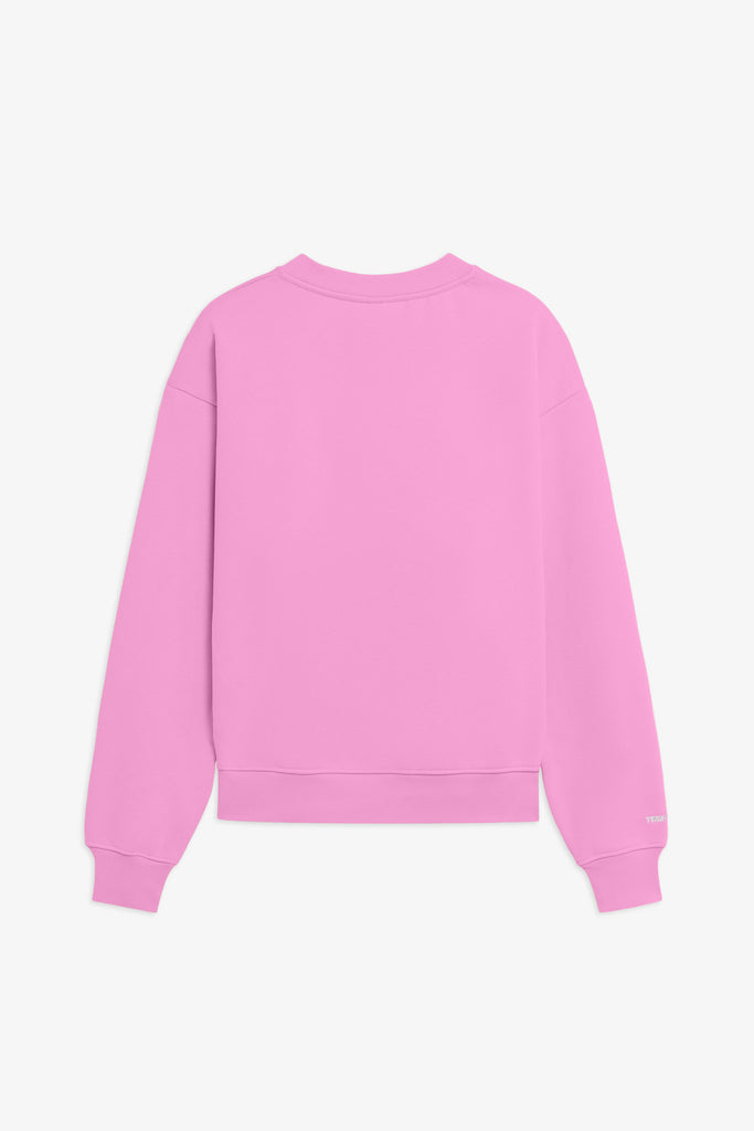 Felpa girocollo boxy fit