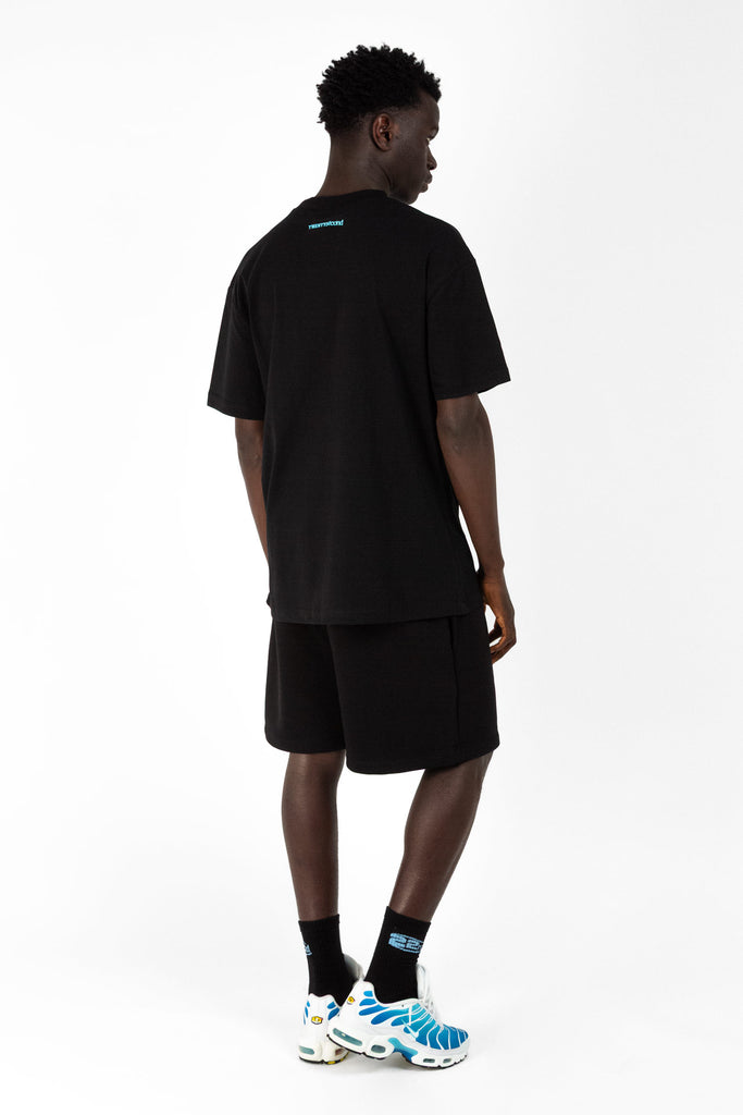 T-shirt in cotone Boxy  Fit con Logo Ricamato 22ND
