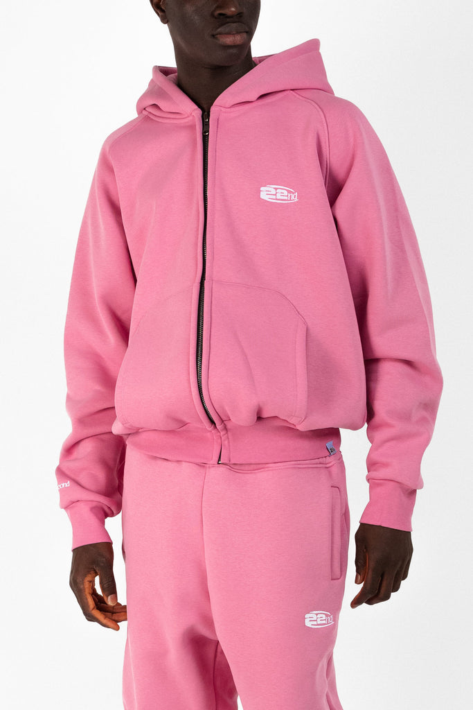 Felpa Zip con cappuccio