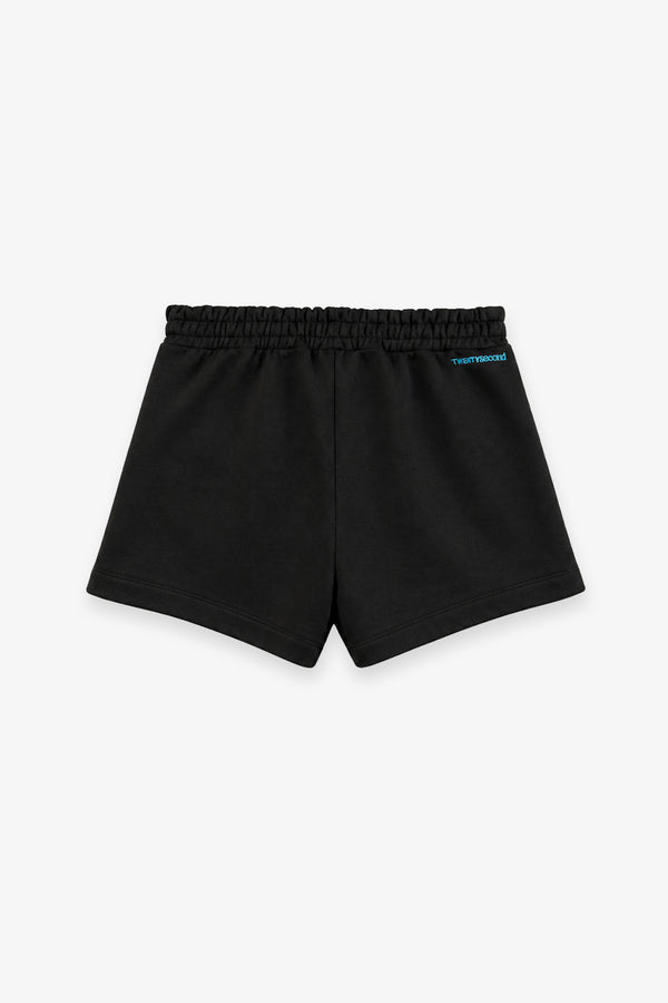Shorts Da Donna 22Nd In Felpa Con Logo Ricamato