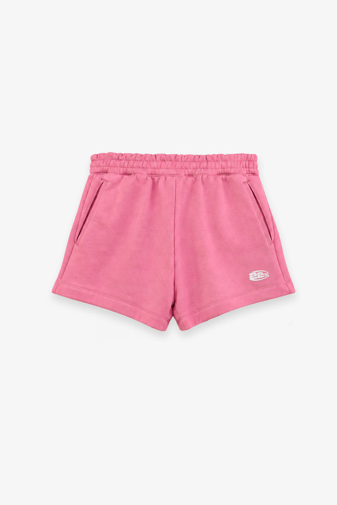 Shorts Da Donna 22Nd In Felpa Con Logo Ricamato
