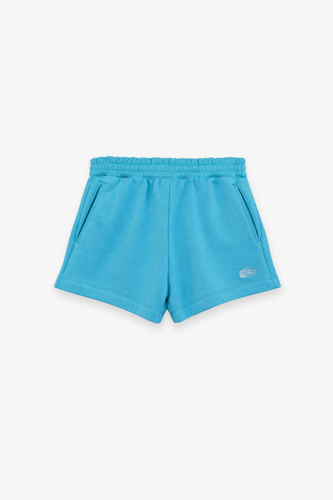 Shorts Da Donna 22Nd In Felpa Con Logo Ricamato