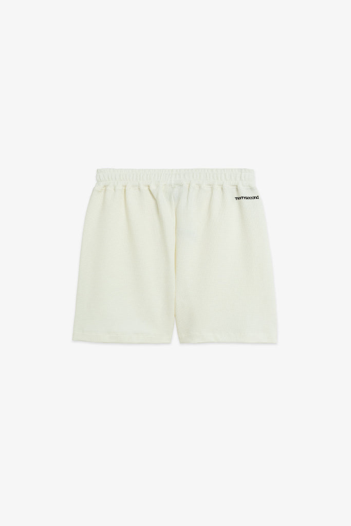 Shorts Waffle Con Ricamo 22nd