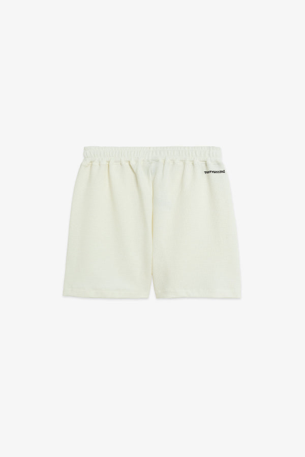 Shorts Waffle Con Ricamo 22nd