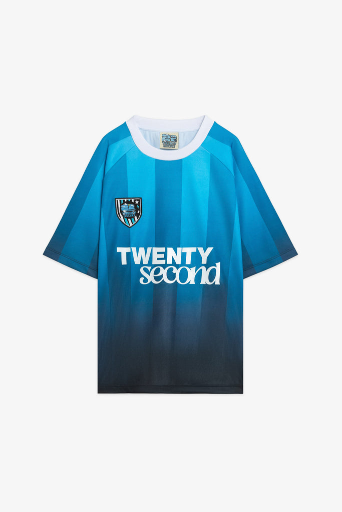 Tracetate Soccer T-Shirt cobn Stampa Degradè