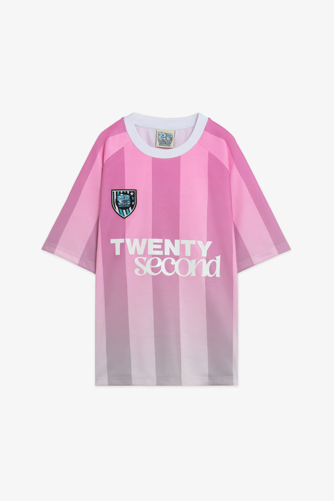 Tracetate Soccer T-Shirt cobn Stampa Degradè