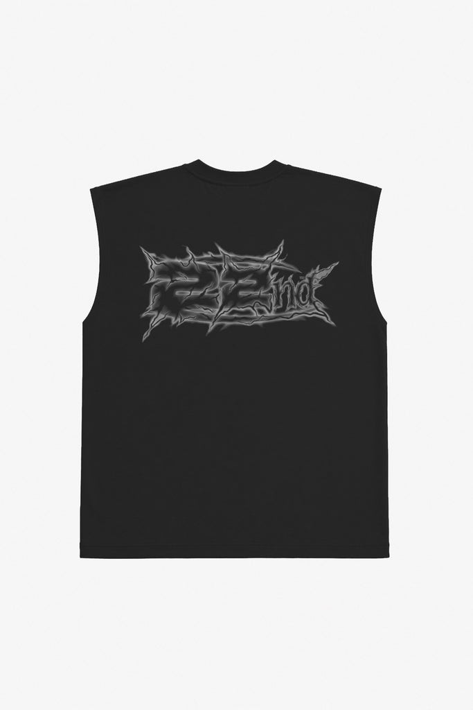 T-Shirt Smanicata 22Nd Con Doppia Stampa Metal