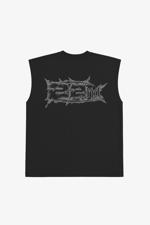 T-Shirt Smanicata 22Nd Con Doppia Stampa Metal