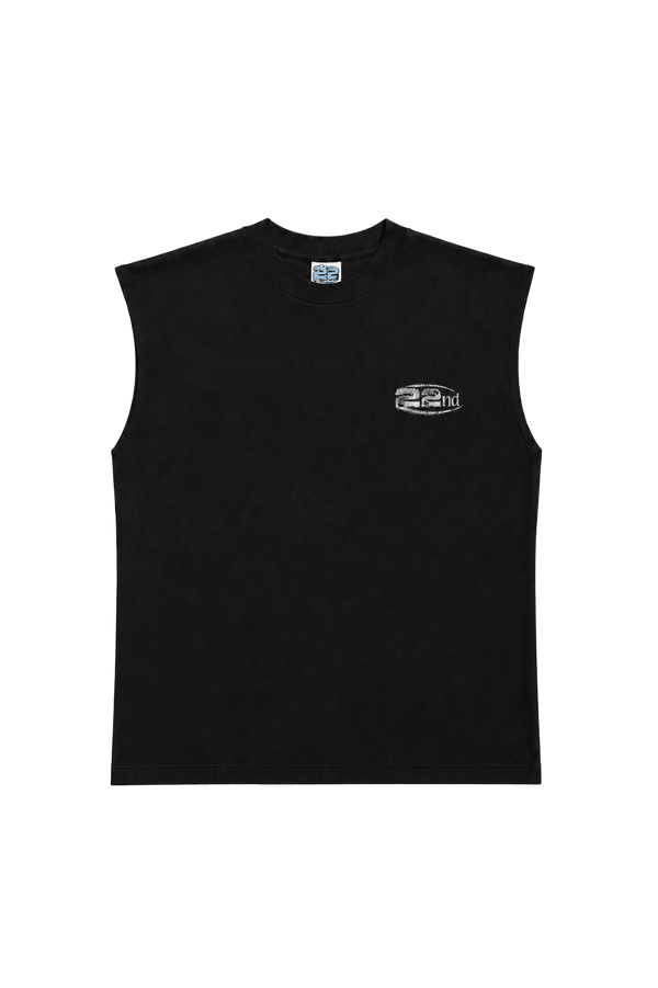 T-shirt Smanicata 22nd Con Stampa