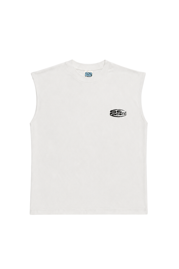 T-shirt Smanicata 22nd Con Stampa