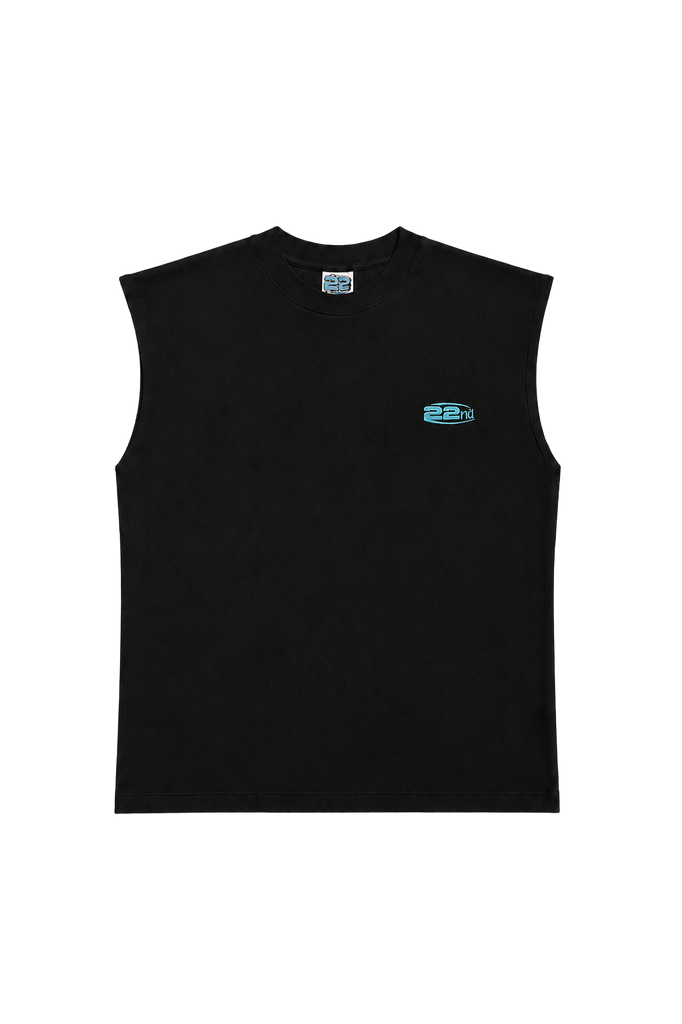 T-shirt Smanicata 22nd Con Stampa