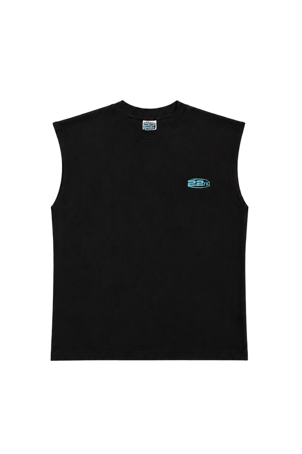 T-shirt Smanicata 22nd Con Stampa